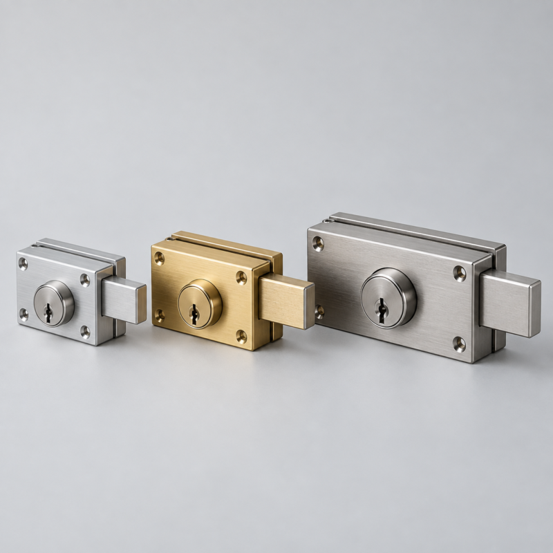Sliding Bolt Pack Lock